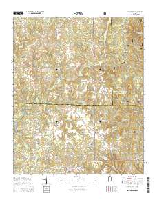 Kinlock Spring 2014 topographic map thumbnail