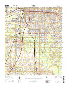 Montgomery South 2014 topographic map thumbnail
