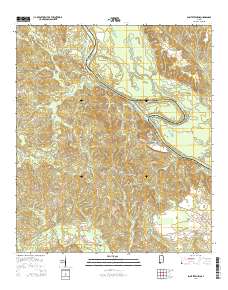 Saint Stephens 2014 topographic map thumbnail