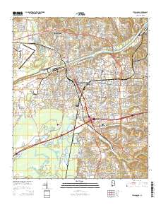 Tuscaloosa 2014 topographic map thumbnail