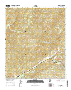 Roanoke West 2014 topographic map thumbnail