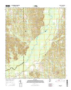 Romulus 2014 topographic map thumbnail