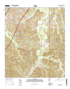 Sandy Ridge 2014 topographic map thumbnail