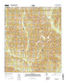 Skipperville 2014 topographic map thumbnail