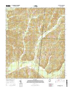 Shottsville 2014 topographic map thumbnail