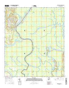 Stiggins Lake 2014 topographic map thumbnail