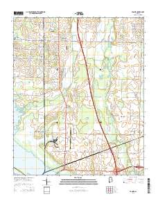 Tanner 2014 topographic map thumbnail