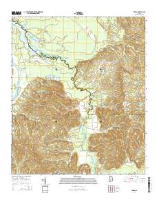 Tilden 2014 topographic map thumbnail