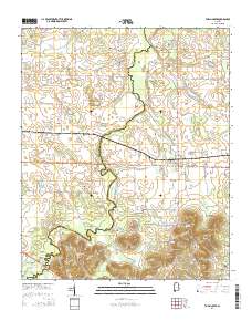 Town Creek 2014 topographic map thumbnail