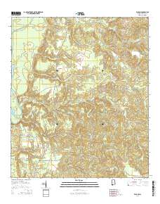 Vaughn 2014 topographic map thumbnail