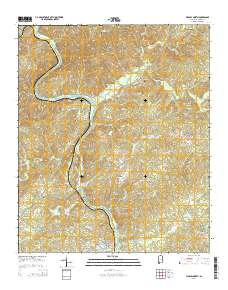 Wadley North 2014 topographic map thumbnail
