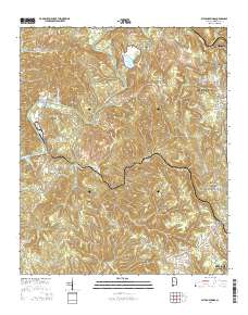 Sylvan Springs 2014 topographic map thumbnail