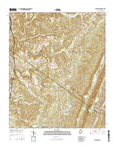 Trafford 2014 topographic map thumbnail
