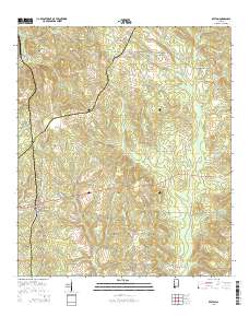 Repton 2014 topographic map thumbnail