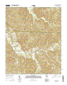 Pleasant Site 2014 topographic map thumbnail