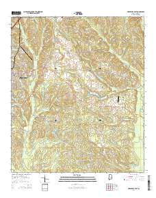 Greenville East 2014 topographic map thumbnail