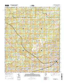 Opelika West 2014 topographic map thumbnail