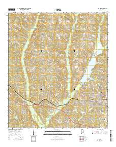 Opp West 2014 topographic map thumbnail