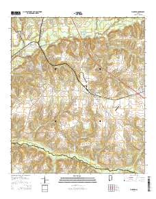 Pinckard 2014 topographic map thumbnail