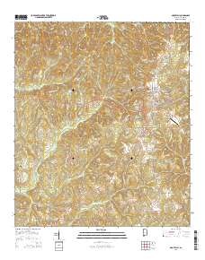 Grove Hill 2014 topographic map thumbnail