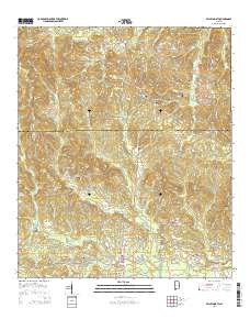 Millry North 2014 topographic map thumbnail