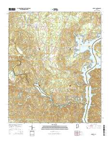 Shelby 2014 topographic map thumbnail