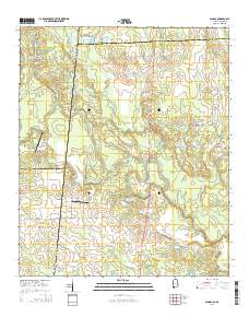 Panola 2014 topographic map thumbnail
