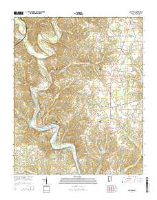 Pruitton 2014 topographic map thumbnail