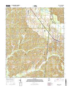 Red Bay 2014 topographic map thumbnail
