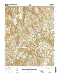 Nectar 2014 topographic map thumbnail