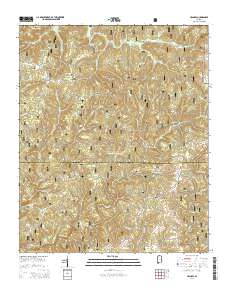 Upshaw 2014 topographic map thumbnail