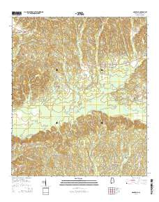 Nanafalia 2014 topographic map thumbnail