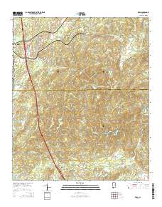 Ozan 2014 topographic map thumbnail
