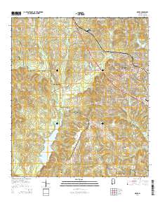 Ozark 2014 topographic map thumbnail