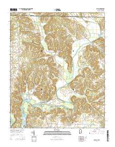 Salem 2014 topographic map thumbnail