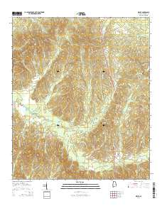 Miller 2014 topographic map thumbnail