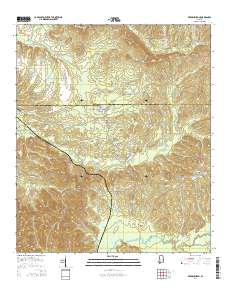 Vredenburgh 2014 topographic map thumbnail