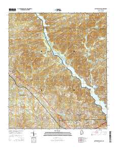 Smiths Station 2014 topographic map thumbnail