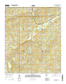 Wadley South 2014 topographic map thumbnail