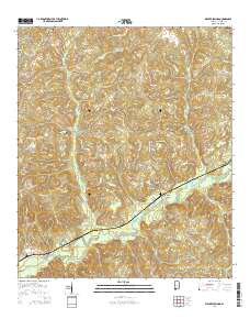 Walker Springs 2014 topographic map thumbnail