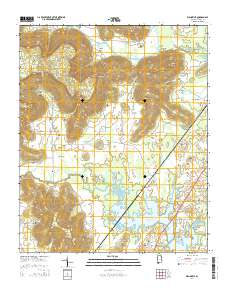 Wannville 2014 topographic map thumbnail