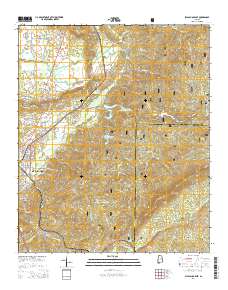 Sylacauga East 2014 topographic map thumbnail