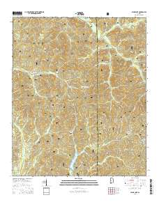 Payne Lake 2014 topographic map thumbnail