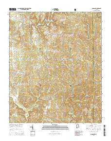 Gold Mine 2014 topographic map thumbnail