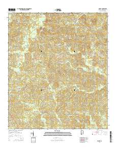 Bigbee 2014 topographic map thumbnail