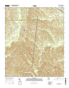Yantley 2014 topographic map thumbnail