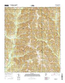 Clopton 2014 topographic map thumbnail