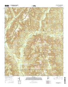 Frisco City SE 2014 topographic map thumbnail
