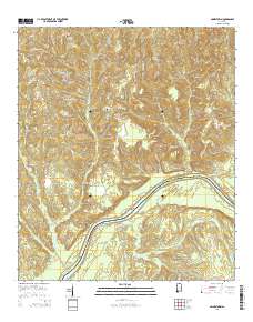 Gainestown 2014 topographic map thumbnail