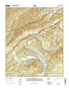 Ragland 2014 topographic map thumbnail